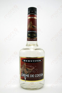 Dekuyper Creme de Cacao White Liqueur 750ml