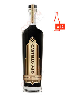 Castello Mio Italy Sambuca Espresso Liqueur 750ml (Case of 12) FREE SHIP $13.99/Bottle