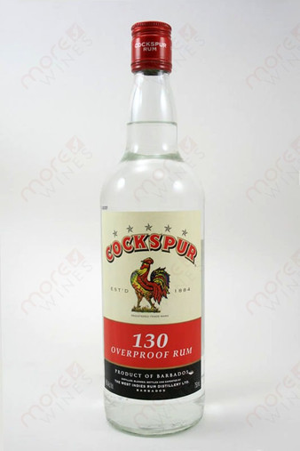 Cockspur 130 Overproof Rum 750ml
