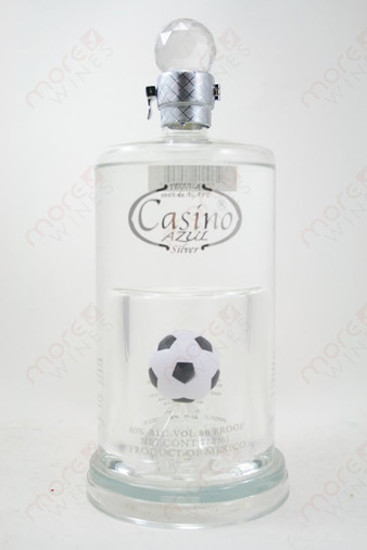 Casino Azul Silver Soccer Ball 750ml - MoreWines