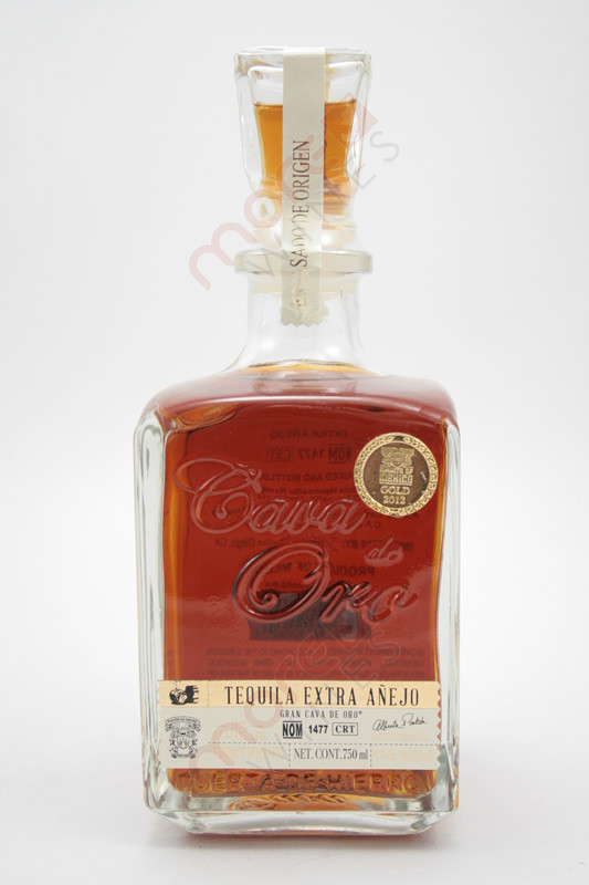 Gran Cava De Oro Tequila Extra Anejo 750ml MoreWines