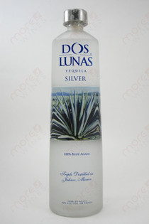 Dos Lunas Silver Tequila 750ml