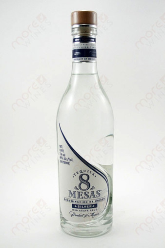 8 Mesas Silver Tequila 750ml