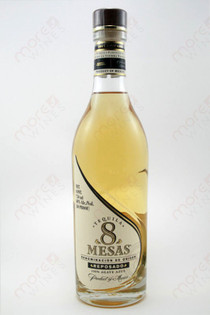 8 Mesas Reposado Tequila 750ml.