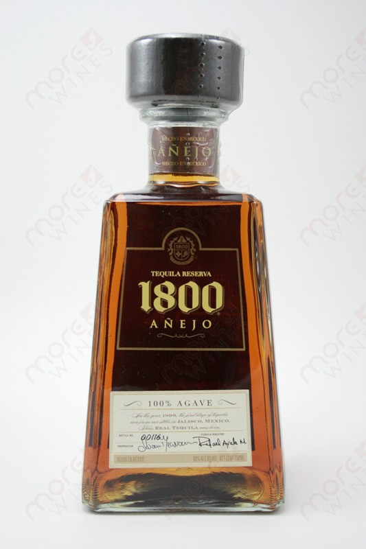 1800 Añejo Tequila 750ml - MoreWines