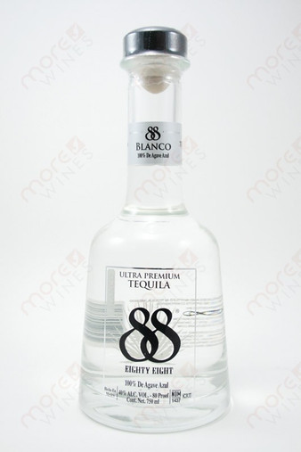 88 Ultra Premium Tequila Blanco 750ml