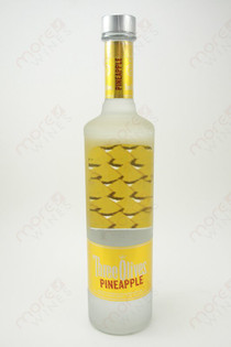 Three Olives Pineapple Vodka 750ml