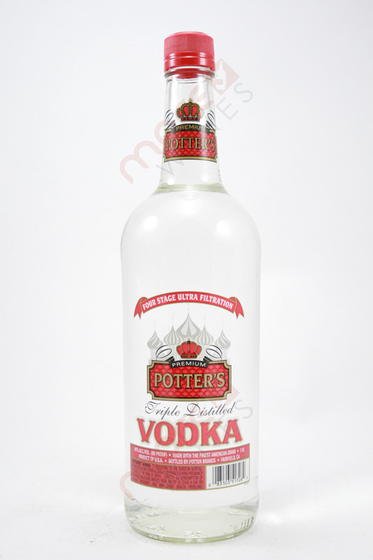 Potter's Vodka 1L MoreWines