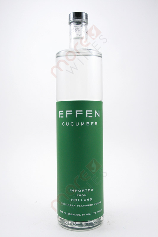Effen Cucumber Vodka 750ml - MoreWines Effen Cucumber Vodka 750ml - MoreWines
