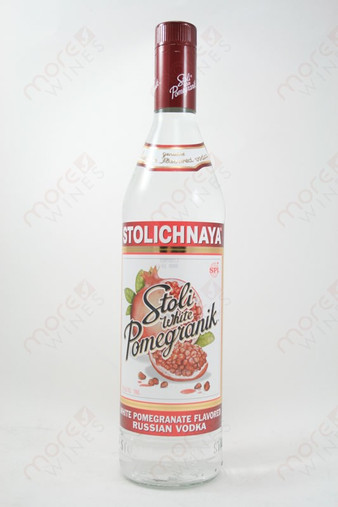 Stolichnaya White Pomegranik Vodka 750ml