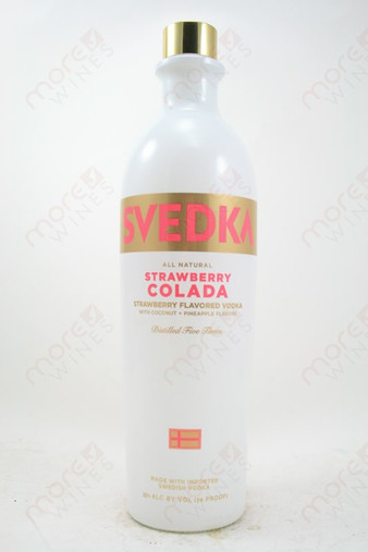 Svedka Strawberry Colada Vodka 750ml