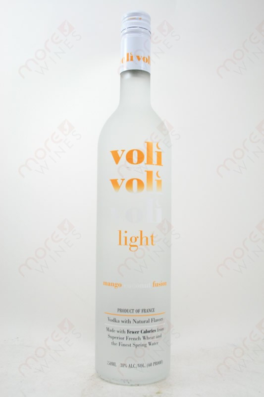 Voli Light Mango Coconut Vodka 750ml - MoreWines