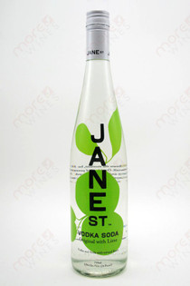 Jane St. Lime Vodka Soda 750ml