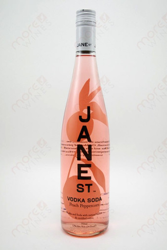 Jane St. Peach Peppercorn Vodka Soda 750ml