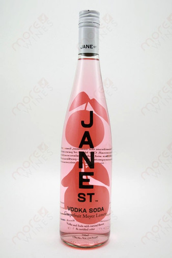 Jane St. Grapefruit Meyer Lemon Vodka Soda 750ml