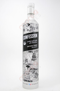 Confession Organic Vodka Crystal Clear 750ml