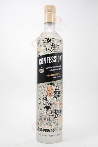 Confession Organic Peach Perfect Vodka 750ml