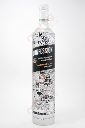 Confession Organic Coconut Cool Vodka 750ml