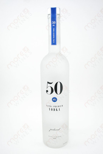 50 Bleu Ultra Premium Vodka 750ml
