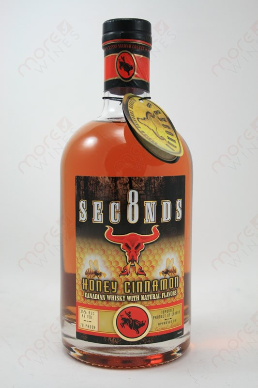 8 Seconds Honey Cinnamon Whiskey 750ml - MoreWines