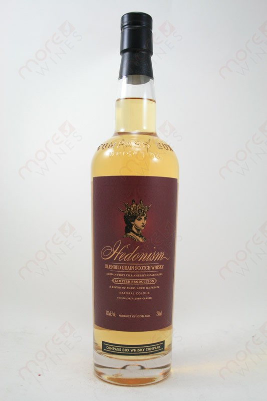 Compass Box Hedonism Whiskey 750ml MoreWines
