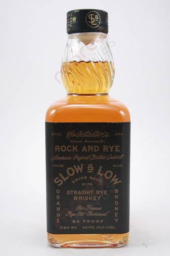  Hochstadter's Slow & Low Rock And Rye Straight Rye Whisky 750ml