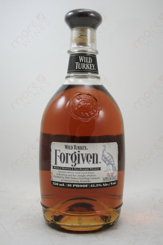 ウイスキー WILD TURKEY Forgiven 750ml 45.5% Wild Turkey Forgiven Whiskey 750ml - MoreWines