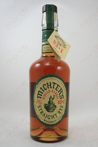 Michter's Straight Rye Whiskey 750ml