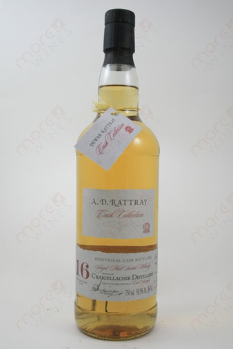 A.D. Rattray 16 Year Old Whiskey 750ml