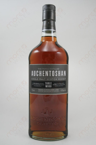 Auchentoshan 3 Wood Whiskey 750ml