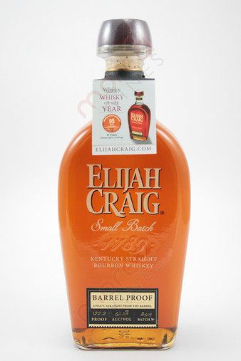 Elijah Craig Barrel Proof Kentucky Straight Bourbon Whiskey 750ml ...