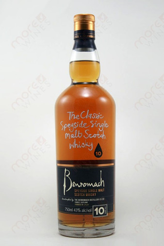 Benromach Speyside Single Malt Scotch Whiskey 10 year old 750ml