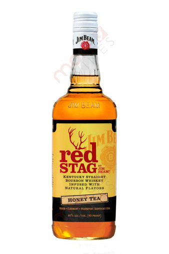 Jim Beam Red Stag Honey Tea Bourbon Whiskey 1L