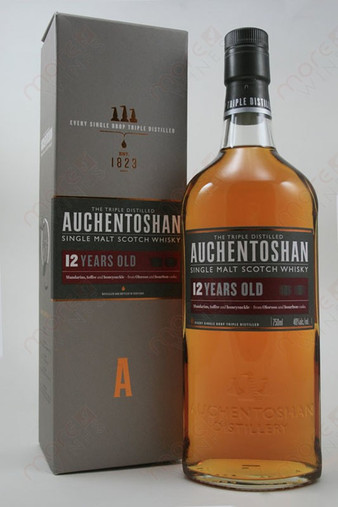 Auchentoshan Single Malt Scotch Whisky 12 Year Old 750ml