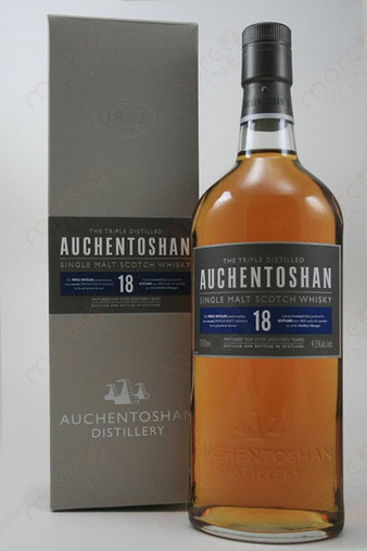 Auchentoshan Single Malt Scotch Whisky 18 Year Old 750ml