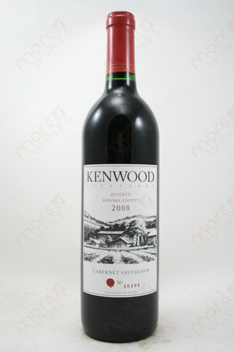 Kenwood Reserve Cabernet Sauvignon 2008 750ml