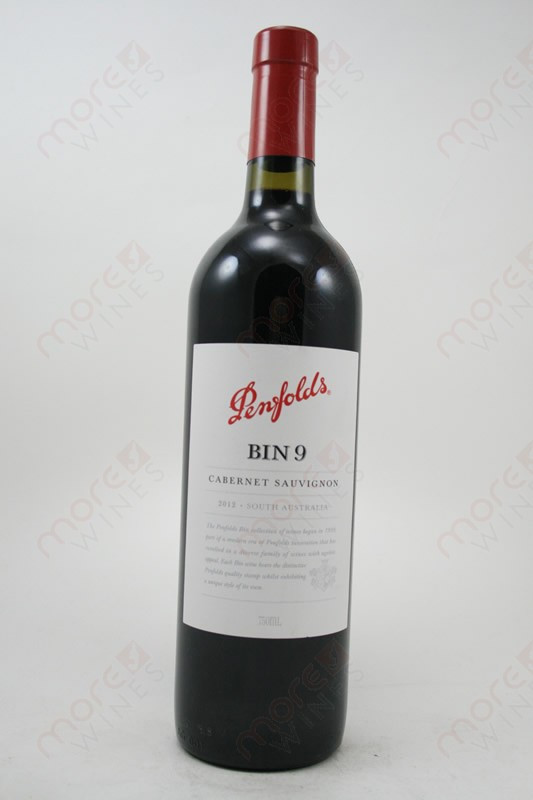 Penfolds Bin 9 Cabernet Sauvignon 2012 750ml - MoreWines