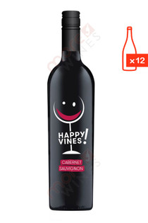 Happy Vines Cabernet Sauvignon Case FREE SHIP