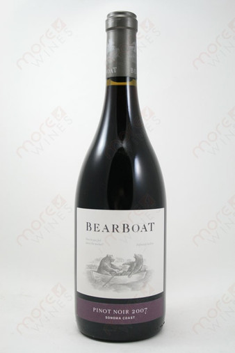 Bear Boat Sonoma Coast Pinot Noir 2007 750ml