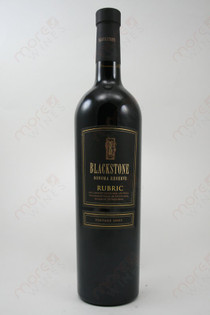 Blackstone Rubric 2005 750ml
