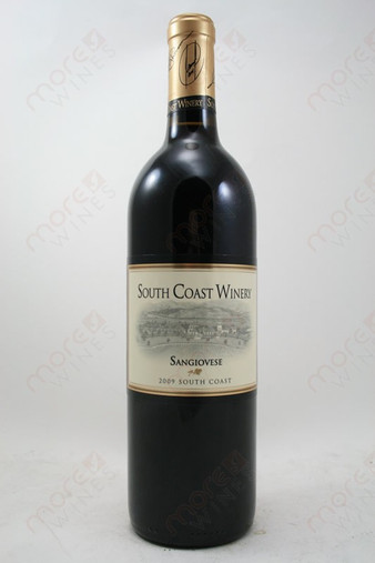 South Coast Winery Sangiovese 2009 750ml