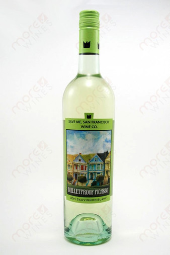 Save Me, San Francisco Wine Co. Bulletproof Picasso Sauvignon Blanc 2014 750ml