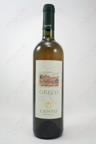 Greco Lento Dry White Wine 2007 750ml