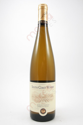 South Coast Winery Muscat Canelli 750ml - MoreWines