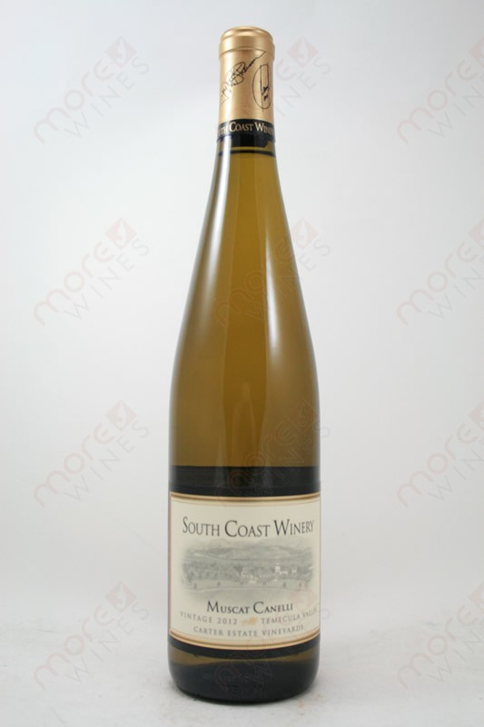 South Coast Winery Muscat Canelli 750ml - MoreWines