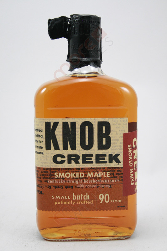 Knob Creek Smoked Maple Whiskey 750ml MoreWines