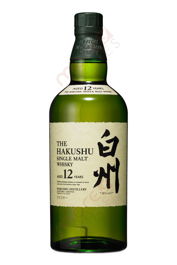 Suntory The Hakushu 12 Year Old Single Malt Whisky - MoreWines