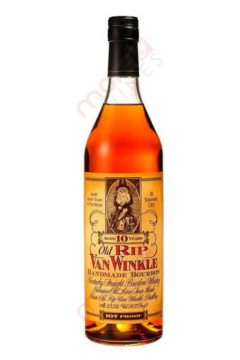 Old Rip Van Winkle 10 Year Old Bourbon Whiskey (New Bottle) 750ml 
