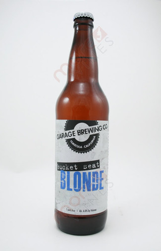 Garage Brewing Co. Bucket Seat Blonde 22fl oz - MoreWines