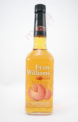 Evan Williams Peach Bourbon Whiskey 750ml